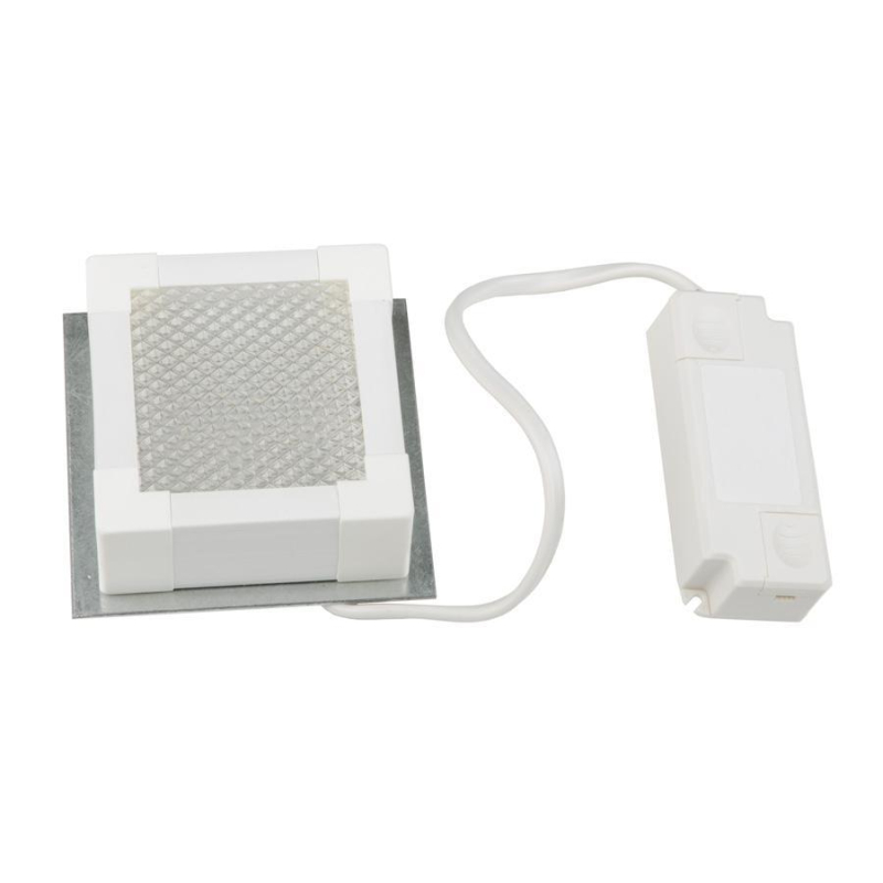Встраиваемый светодиодный светильник (UL-00007426) Uniel ULP-1010 7W/4000К Ip40 Grilyato White в Санкт-Петербурге