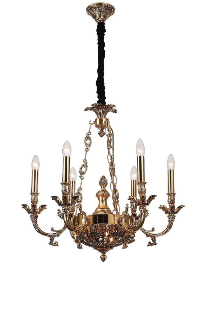 Подвесная люстра Lucia Tucci Firenze 1781.6.2 Antique Gold в Санкт-Петербурге