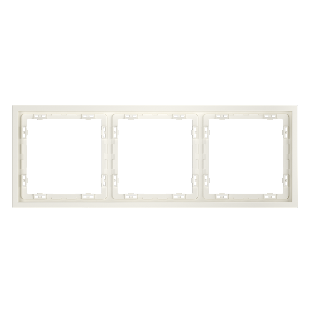 Рамка пластиковая Voltum S70 на 3 пост, (хлопок) VLS100313 в #REGION_NAME_DECLINE_PP#