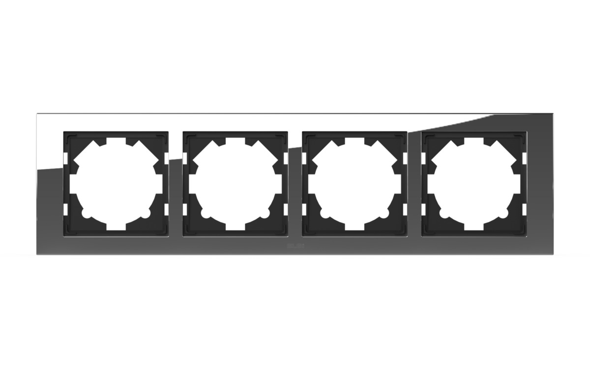 Рамка четырехместная ELBI Zena Platin 500-073100-228 в Санкт-Петербурге
