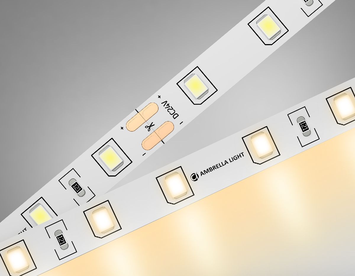 Светодиодная лента Ambrella Light LED Strip 24В 2835 6Вт/м 3000K 5м IP20 GS3001 в #REGION_NAME_DECLINE_PP#
