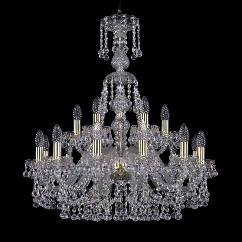 Подвесная люстра Bohemia Ivele 1409/12+6/240/XL-76/G в Санкт-Петербурге