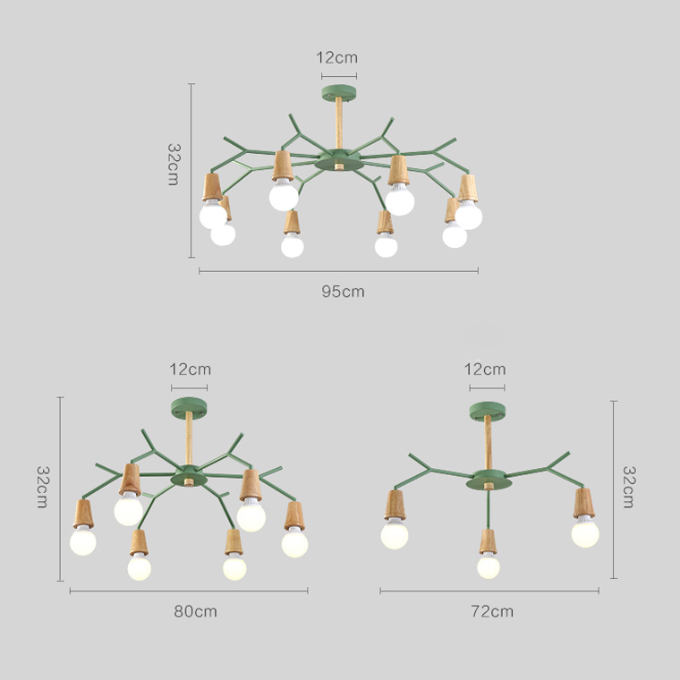 Люстра на штанге ImperiumLoft Les color 220505-23 в Санкт-Петербурге