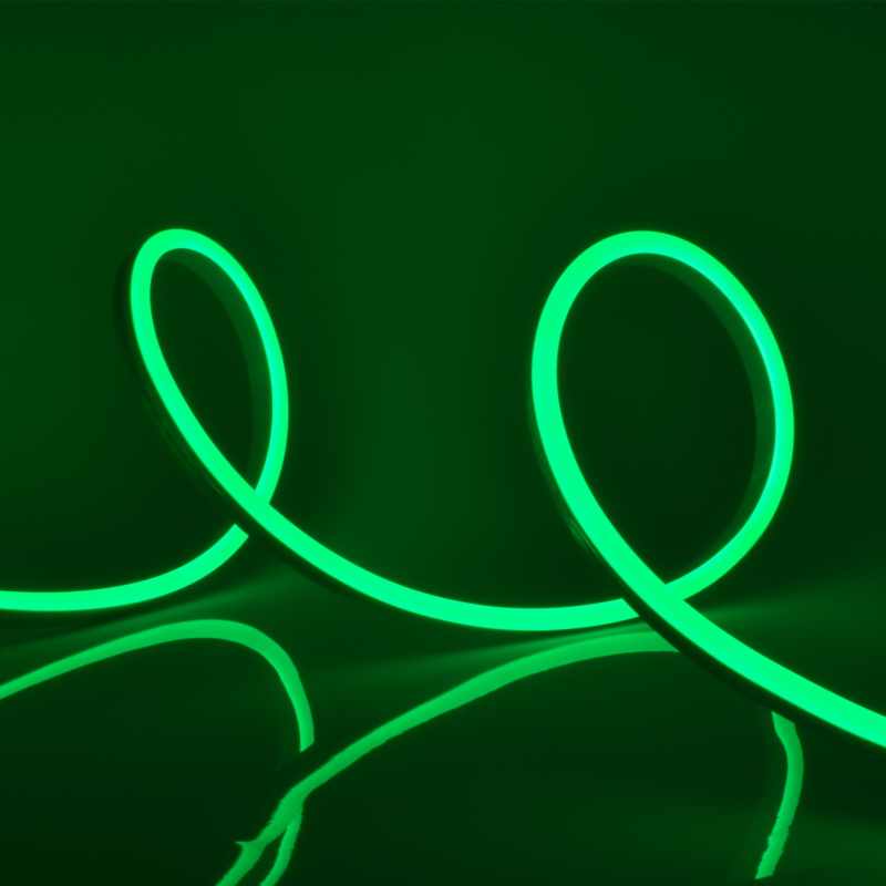 Светодиодная лента Uniel ULS-N11-2835-120LED/m-8mm-IP67-DC24V-10W/m-15M-GREEN UL-00009100 в Санкт-Петербурге