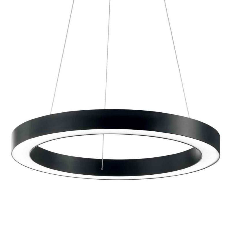 Подвесной светодиодный светильник Ideal Lux Oracle SP1 D60 Nero 222103 в Санкт-Петербурге
