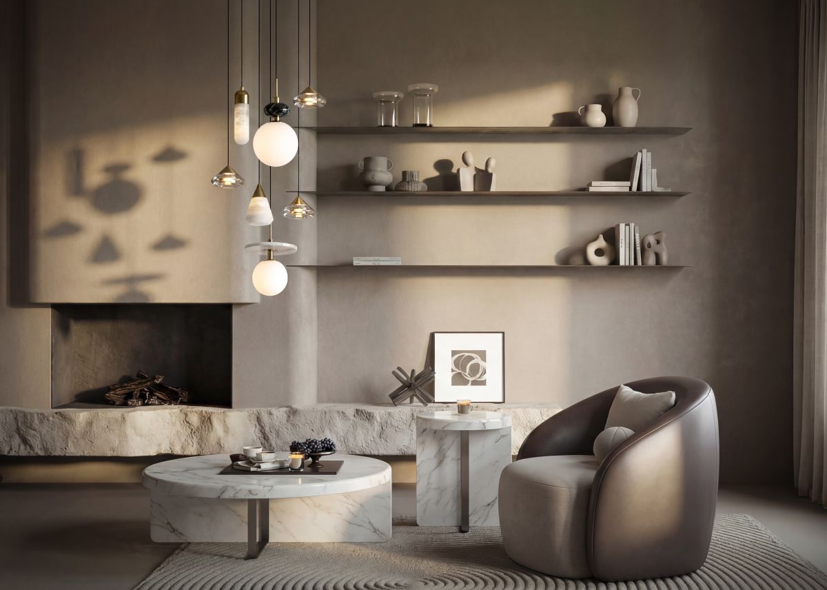 Подвесной светильник Freya Cave FR5631PL-01BS1 в #REGION_NAME_DECLINE_PP#