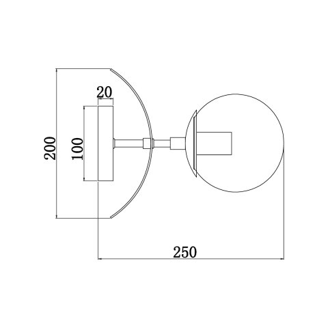 Бра Vele Luce Intenso VL1413W01 в Санкт-Петербурге