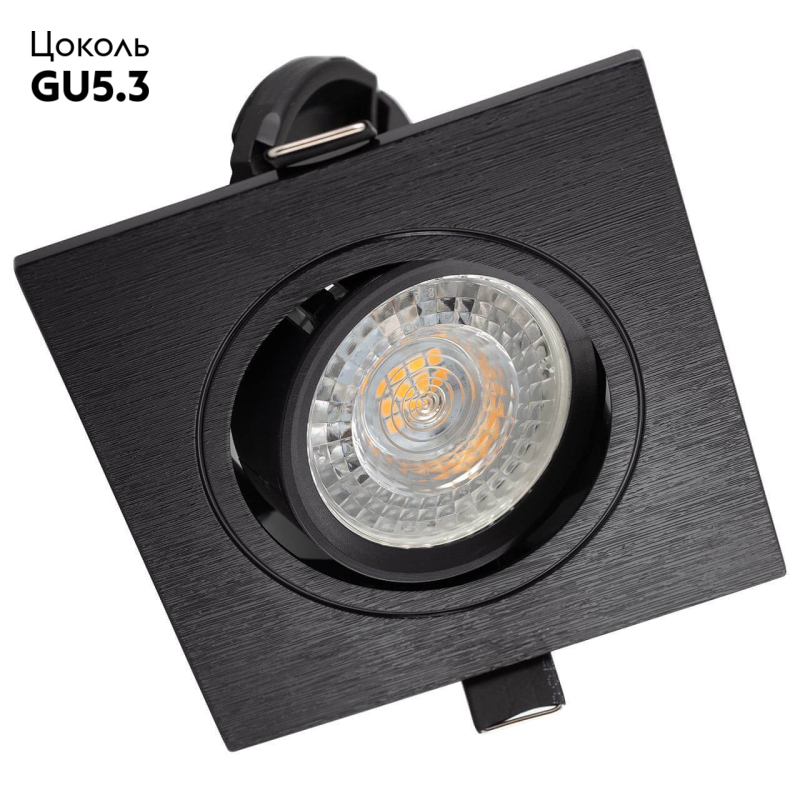 Встраиваемый светильник Denkirs DK3021-BK в #REGION_NAME_DECLINE_PP#