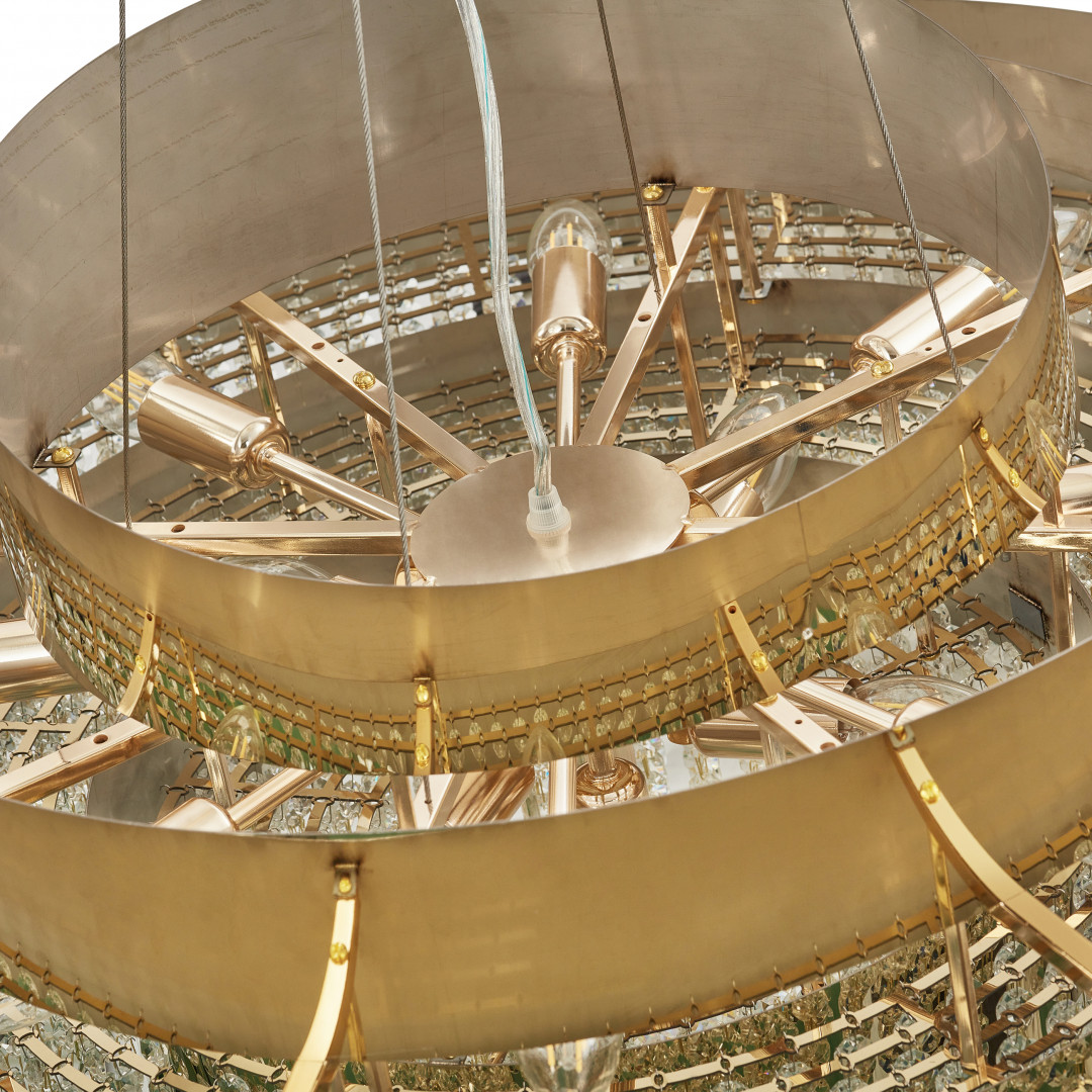 Подвесная люстра Arte Milano AM 8318B.D800.H700.E14.14 G в #REGION_NAME_DECLINE_PP#