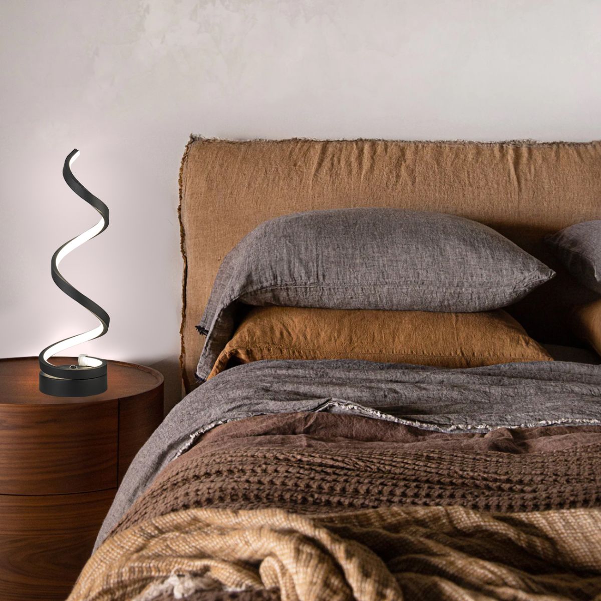 Настольная лампа Escada Dynamic 10262/L LED Black в #REGION_NAME_DECLINE_PP#