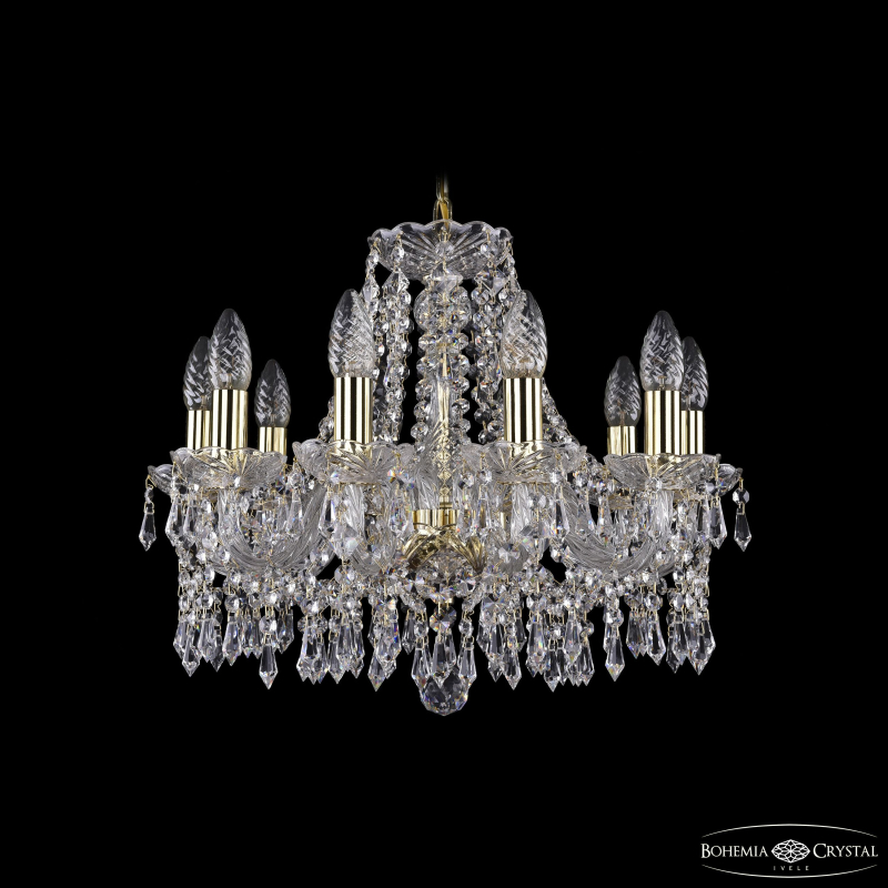 Подвесная люстра Bohemia Ivele Crystal 1403/10/160 G в Санкт-Петербурге