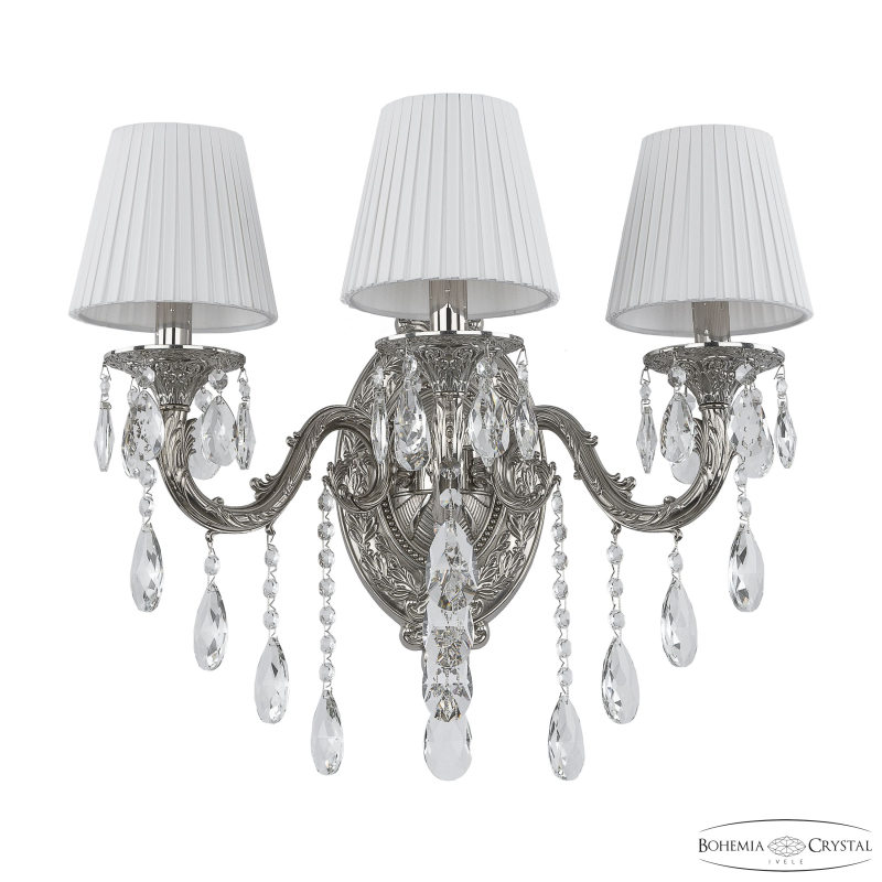 Бра Bohemia Ivele Crystal Florence 7101B12/3/210 B Ni ST1 в Санкт-Петербурге