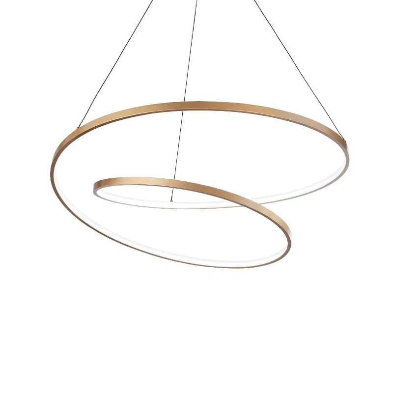 Подвесная люстра Ideal lux OZ SP D80 ON-OFF OTTONE 269467 в #REGION_NAME_DECLINE_PP#