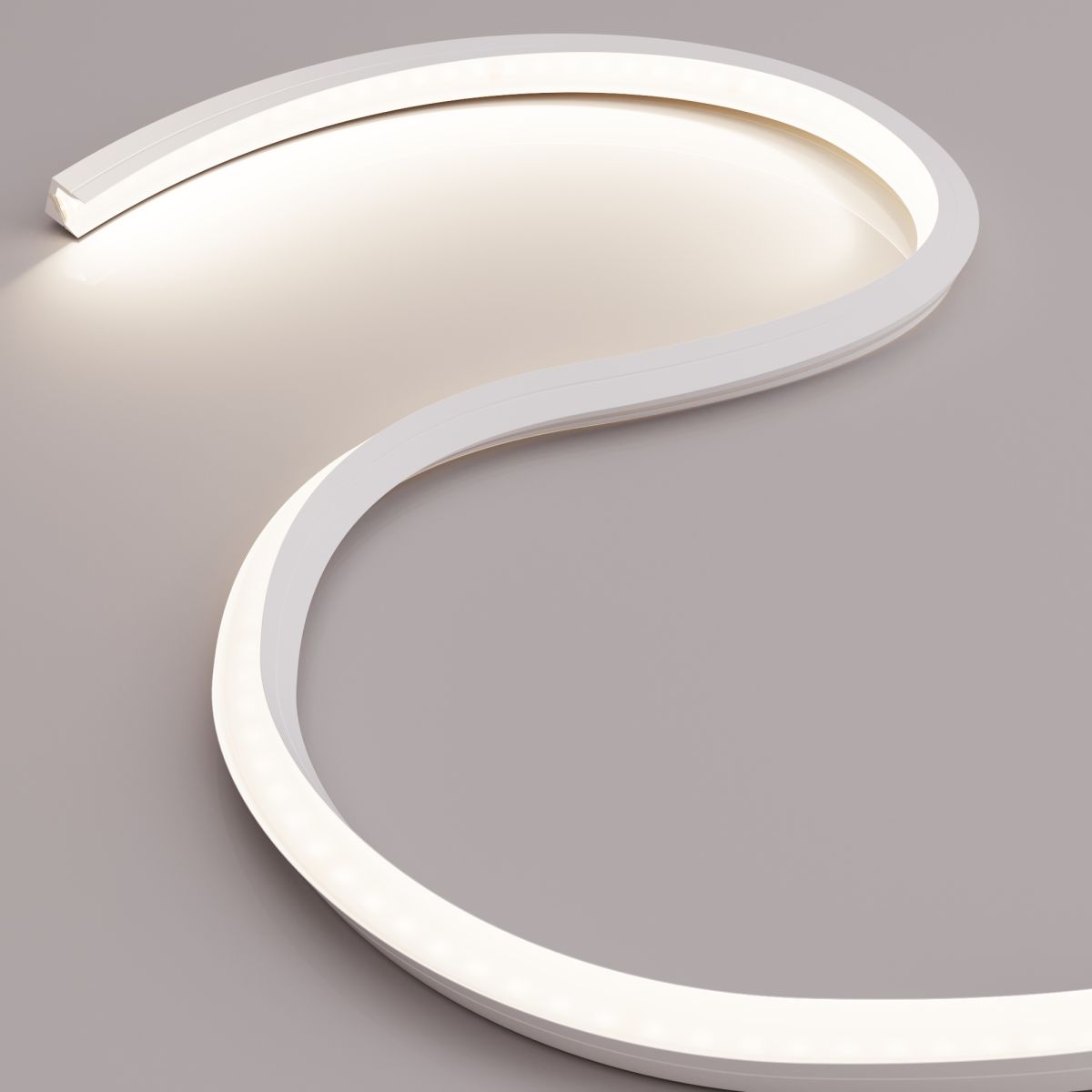 Силиконовый профиль Arlight WPH-FLEX-1616-TWIST-S11-20m WHITE (Силикон) 059874 в Санкт-Петербурге