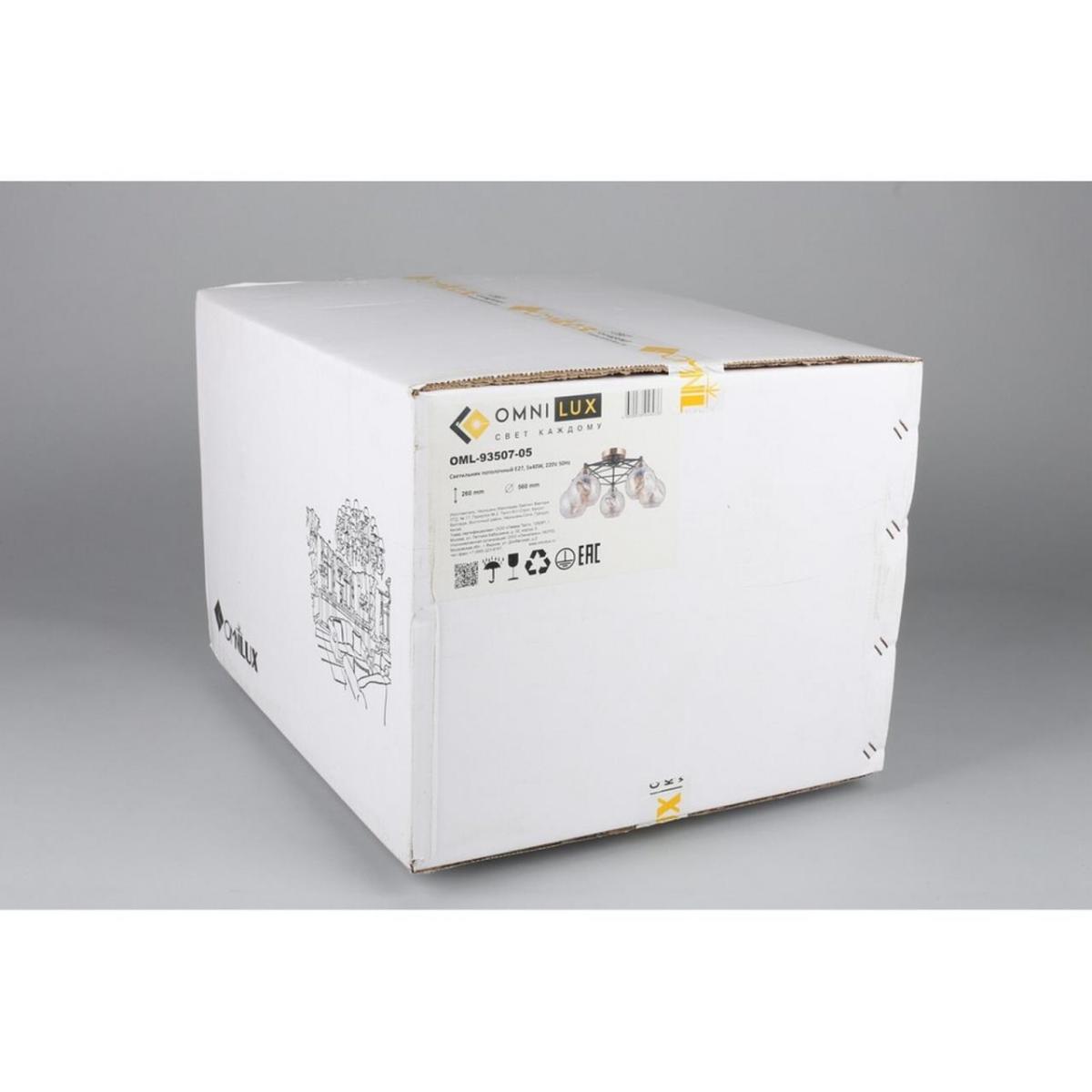Потолочная люстра Omnilux Tuenno OML-93507-05 в Санкт-Петербурге