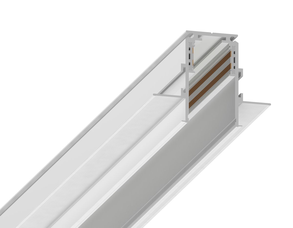 Шинопровод встраиваемый под ГКЛ 9,5мм Ambrella Light Magnetic Standard GL3338-9.5 в Санкт-Петербурге