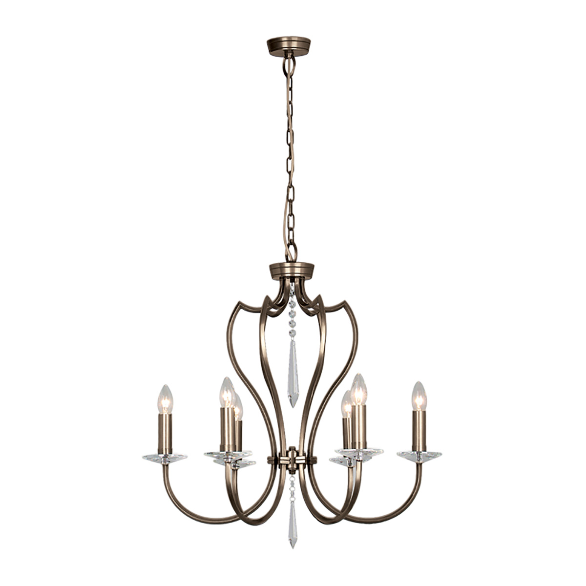 Подвесная люстра Elstead Lighting Pimlico PM6-DB в #REGION_NAME_DECLINE_PP#