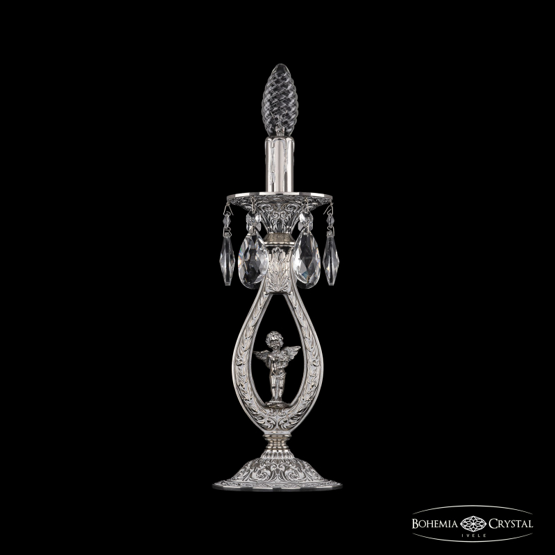 Настольная лампа Bohemia Ivele Crystal Florence 71400L/1-33 NW FA10S в Санкт-Петербурге