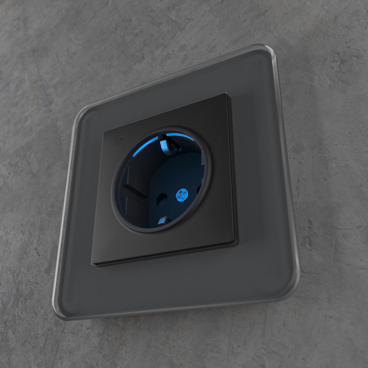 Розетка с подсветкой Werkel 4690389171727 W1171408 в Санкт-Петербурге