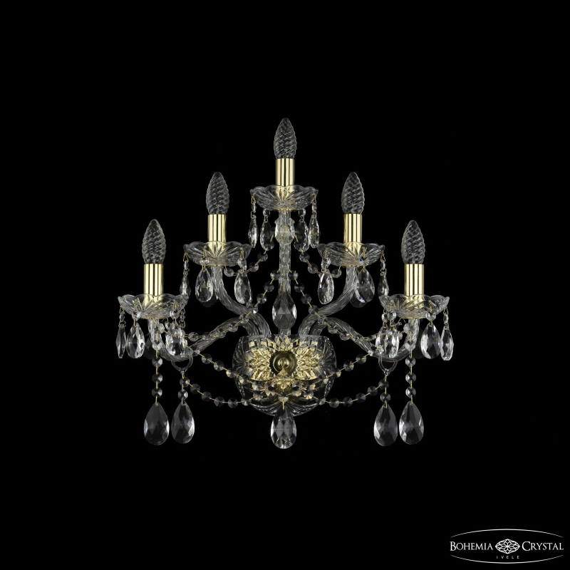 Бра Bohemia Ivele Crystal 1413B/2+2+1/200/XL G в Санкт-Петербурге