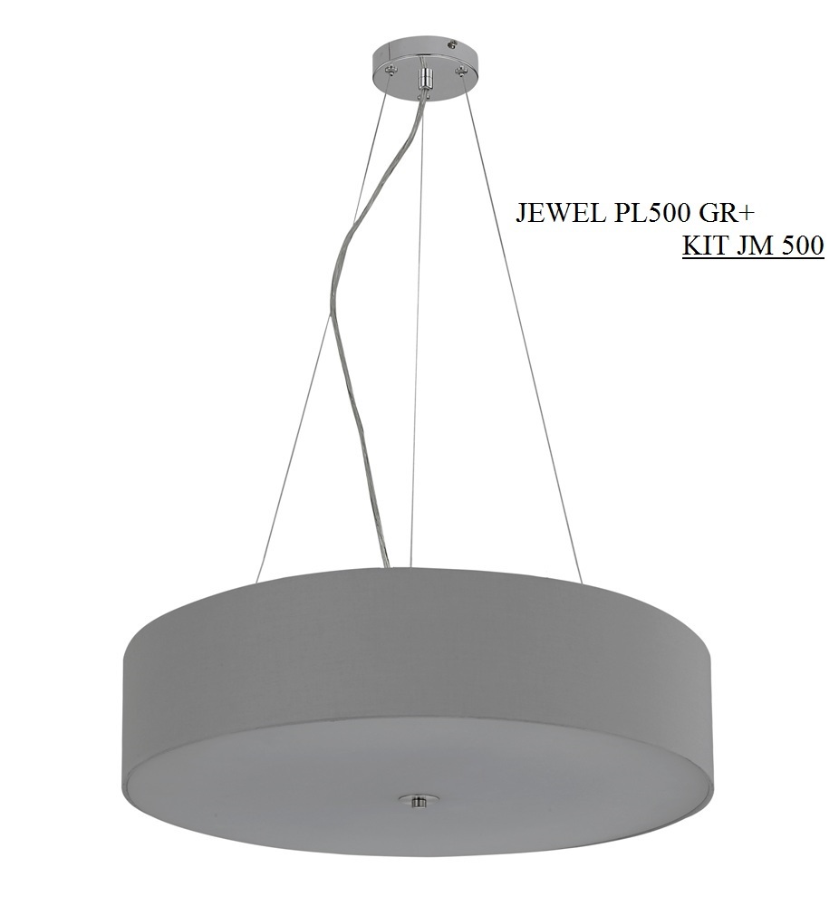 Потолочный светильник Crystal Lux Jewel JEWEL PL500 GR УЦ в #REGION_NAME_DECLINE_PP#