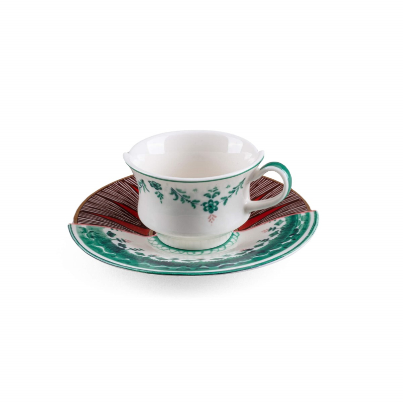Блюдце с чашкой Chucuito Seletti Hybrid 9163 в Санкт-Петербурге