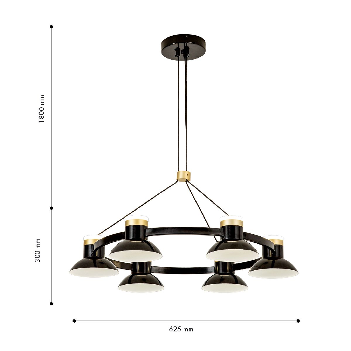 Подвесная led люстра Favourite Tatti 4516-6P в Санкт-Петербурге