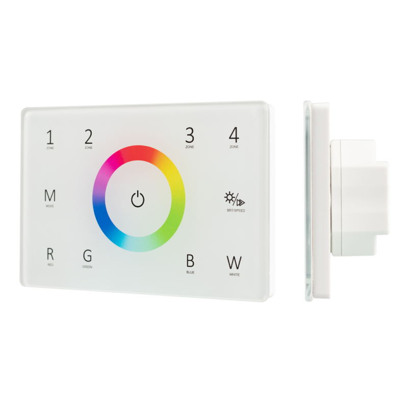 Панель Arlight Sens Smart-P85-RGBW White (230V, 4 зоны, 2.4G) 028404 в Санкт-Петербурге
