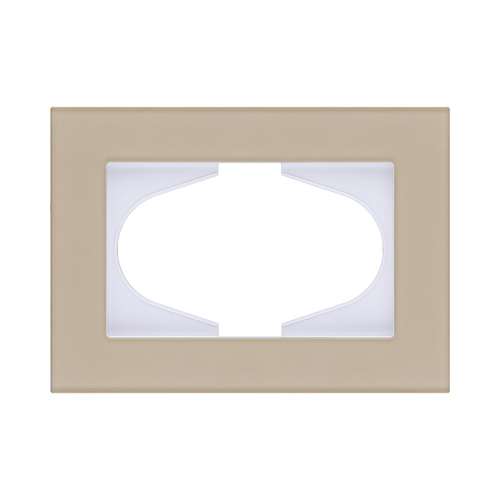 Рамка для двойной розетки, стекло золотой Kollinger Reflex MG RM120GD в #REGION_NAME_DECLINE_PP#