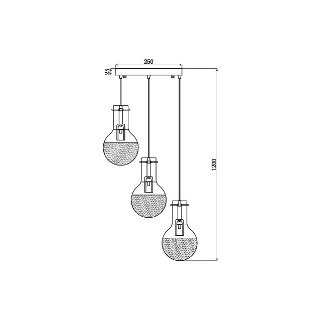 Подвесной светильник Vele Luce Cesare VL1913P05 в Санкт-Петербурге