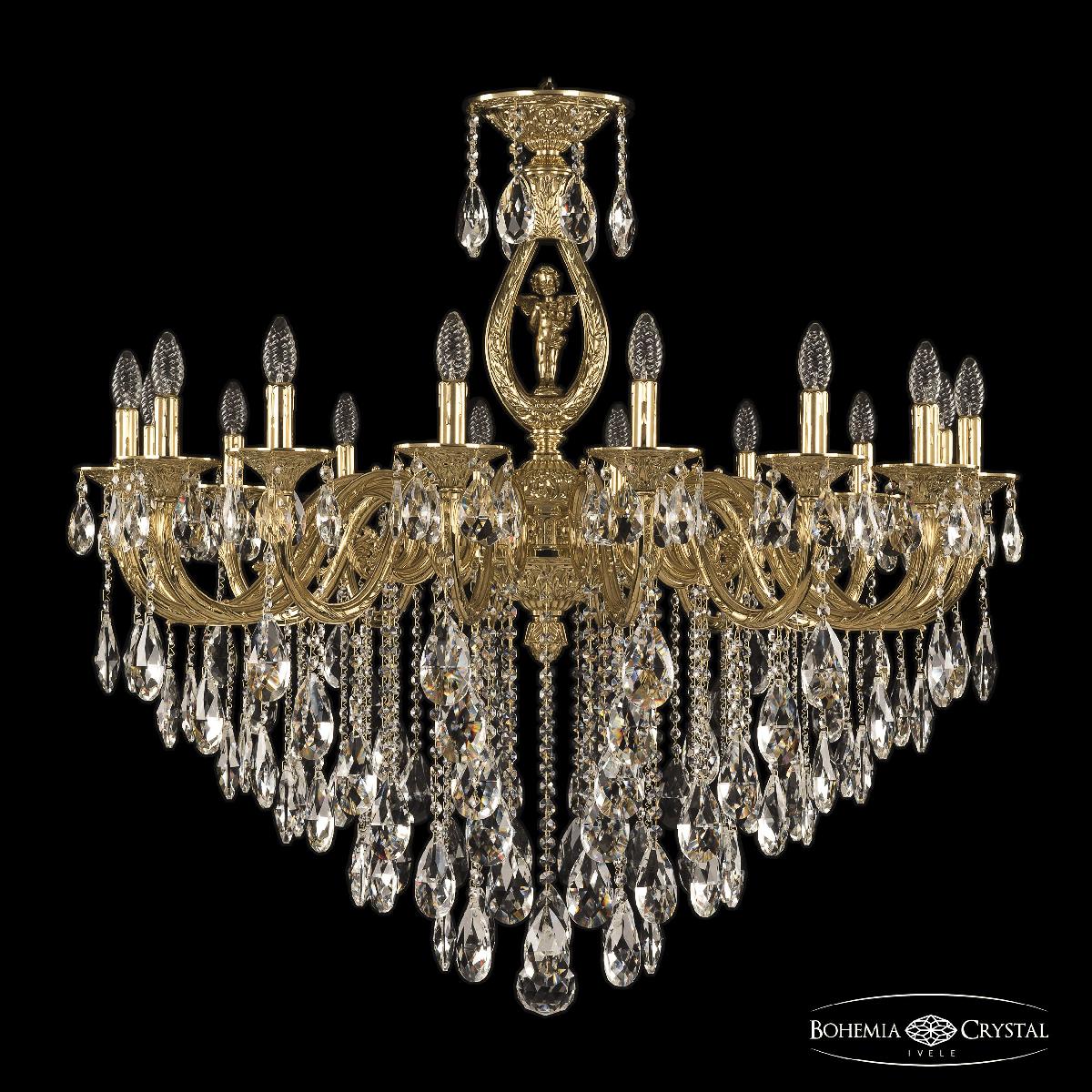 Подвесная люстра Bohemia Ivele Crystal Florence 71401/16/360 B G FA10B в Санкт-Петербурге