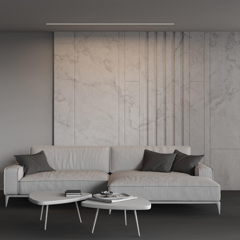 Линейный встраиваемый светильник Maytoni Technical 4000K 50x35 (Черный, 2 м) LL313016 в Санкт-Петербурге