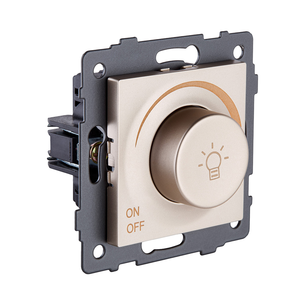 Светорегулятор универсальный 500W, золотой Kollinger REA-027GD для Aspekt, Eleganz, Reflex в #REGION_NAME_DECLINE_PP#