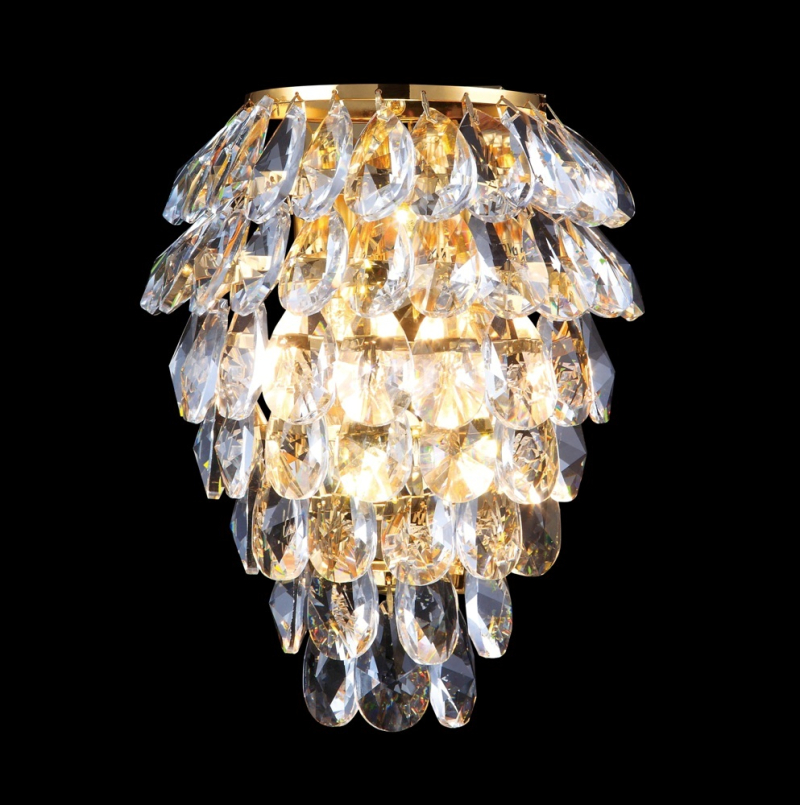 Бра Crystal Lux Charme CHARME AP3 GOLD/TRANSPARENT в #REGION_NAME_DECLINE_PP#