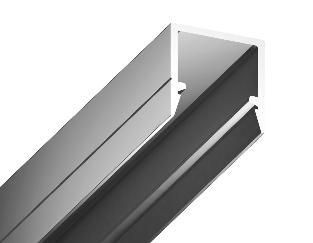 Профиль накладной для светодиодной ленты до 8мм Ambrella Light Illumination GP1650AL в Санкт-Петербурге