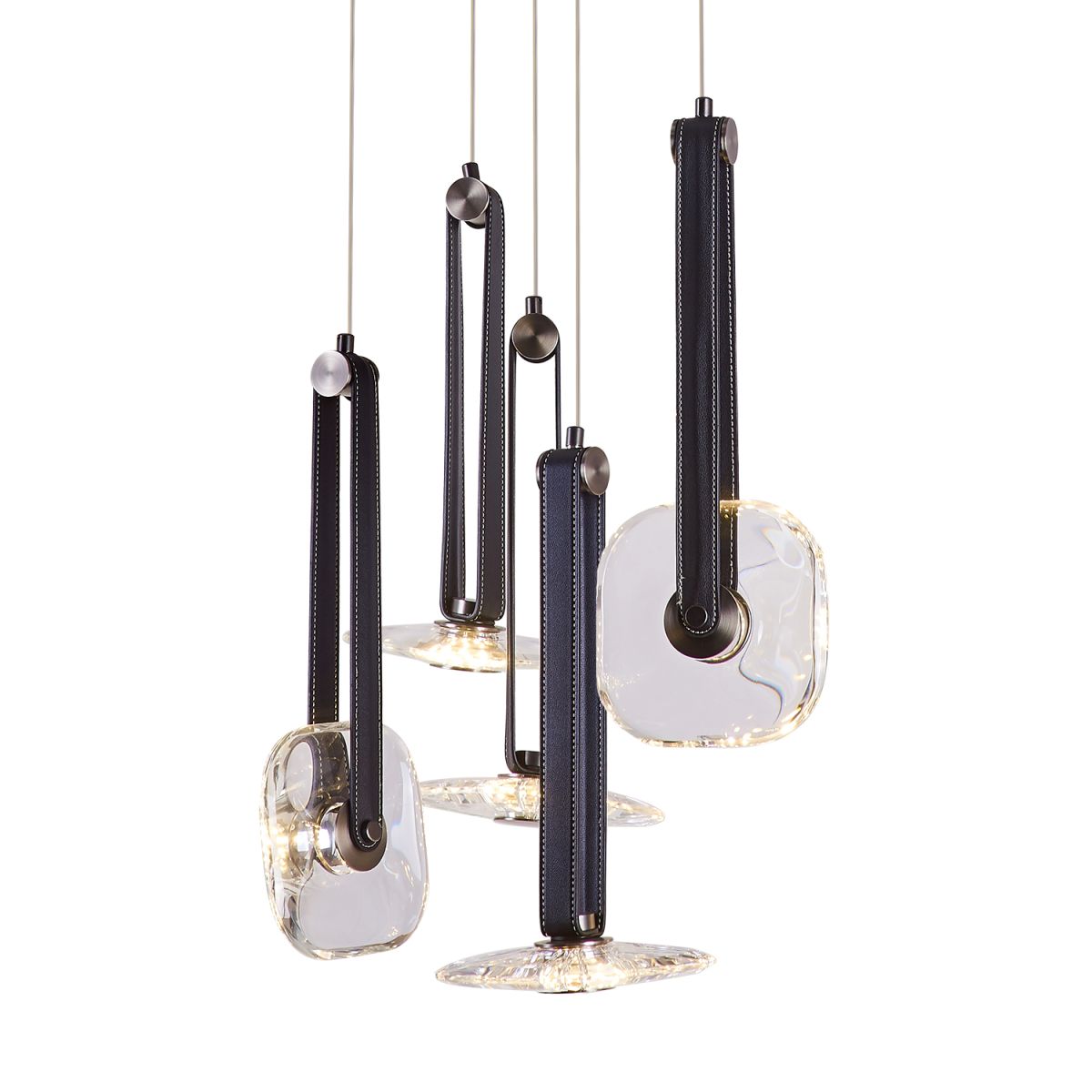 Подвесной светильник Delight Collection OD2553-5 black/clear в Санкт-Петербурге