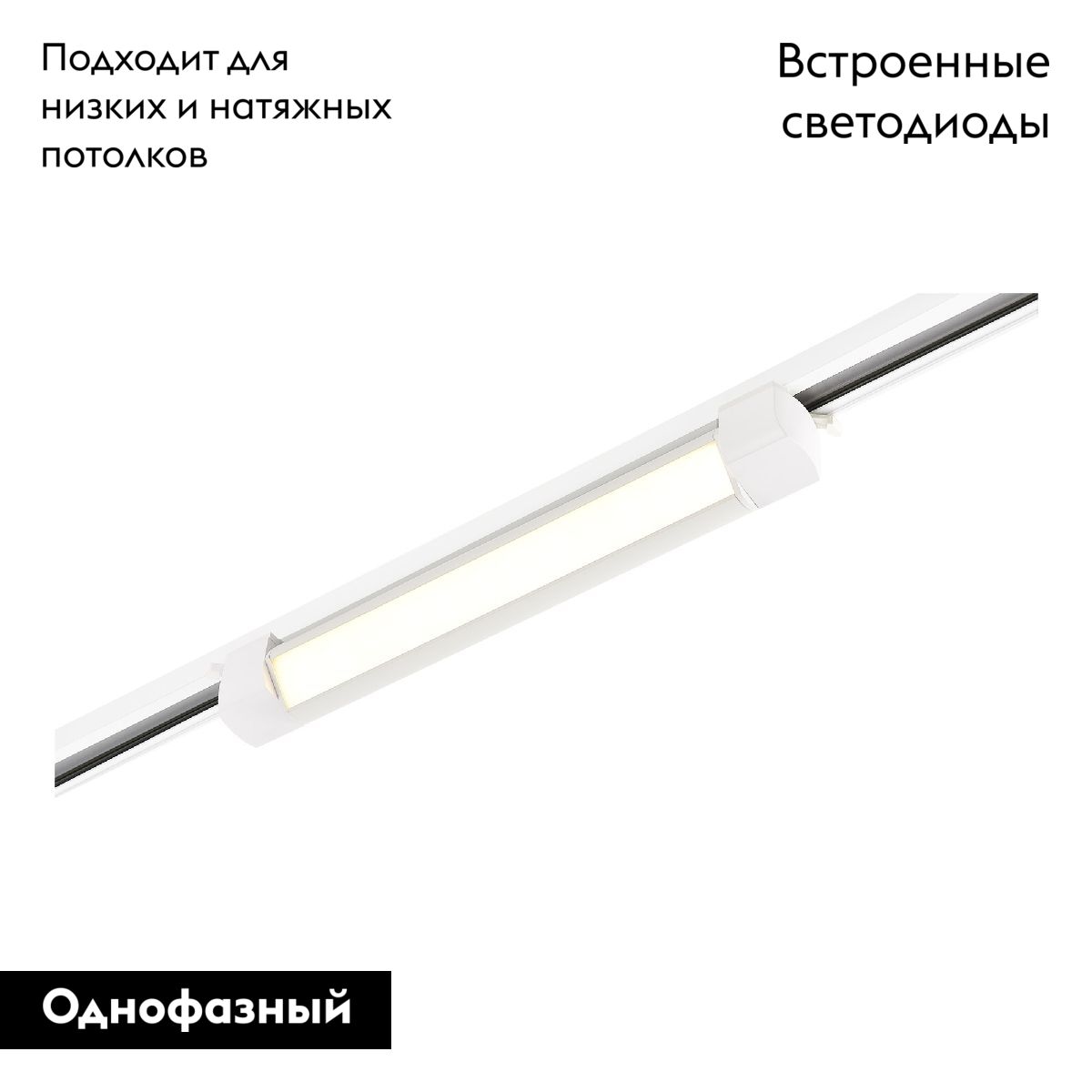 Трековый однофазный светильник ST Luce ST368.536.10 в Санкт-Петербурге