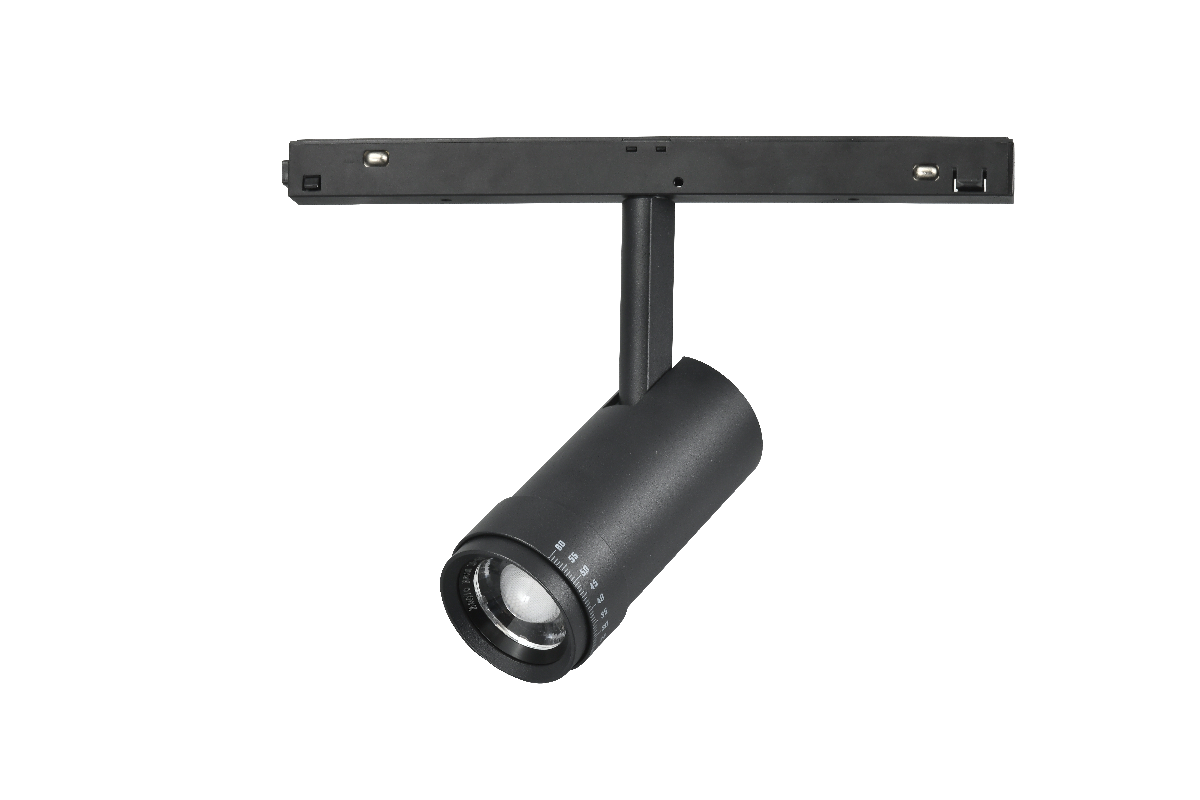 Трековый магнитный светильник iLedex Vision ZOOM 4822-020-D47-10W-10/60DG-4000K-BK в Санкт-Петербурге