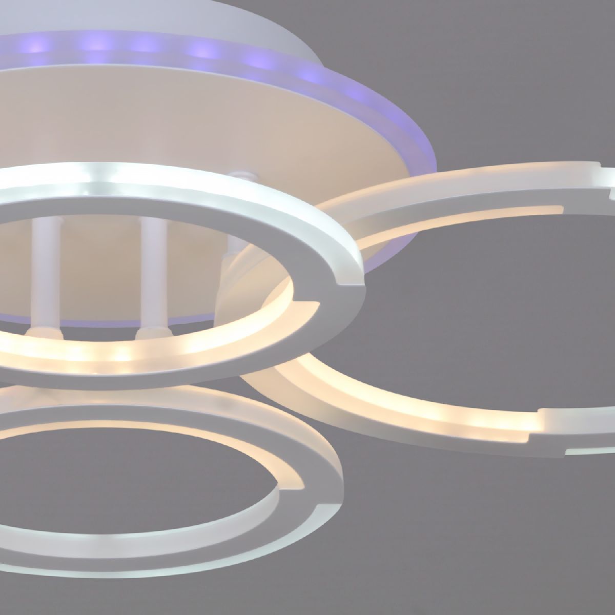 Потолочная люстра Reluce 09820-3.3-2+2A WH (RGB) в Санкт-Петербурге