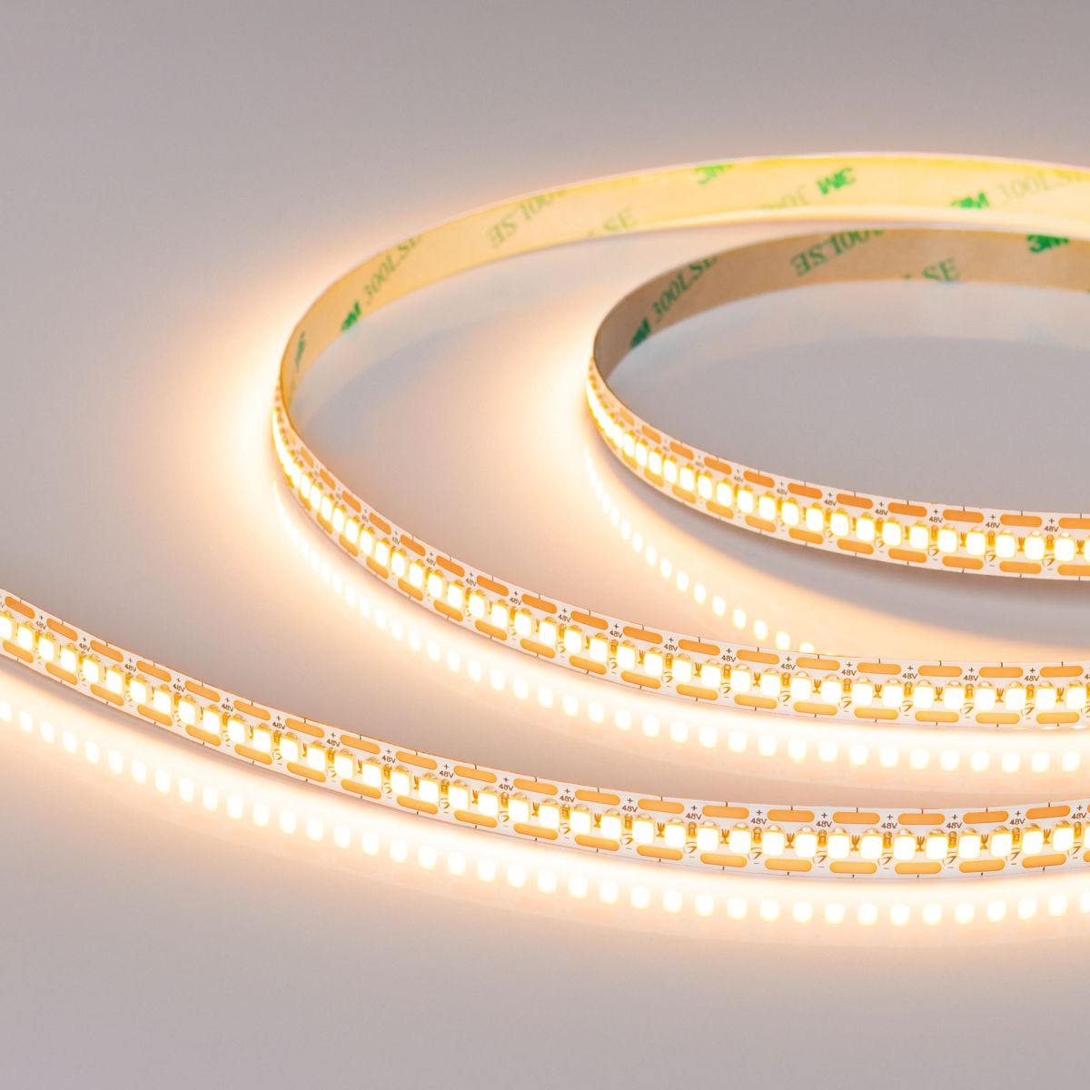 Светодиодная лента Arlight UL-A240-10mm 48V Warm2400-CX2 (23 W/m, IP20, 10m) 063812 в Санкт-Петербурге