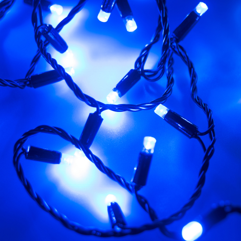 Светодиодная гирлянда Arlight ARD-String-Classic-10000-Black-100LED-Std Blue 025802 в Санкт-Петербурге