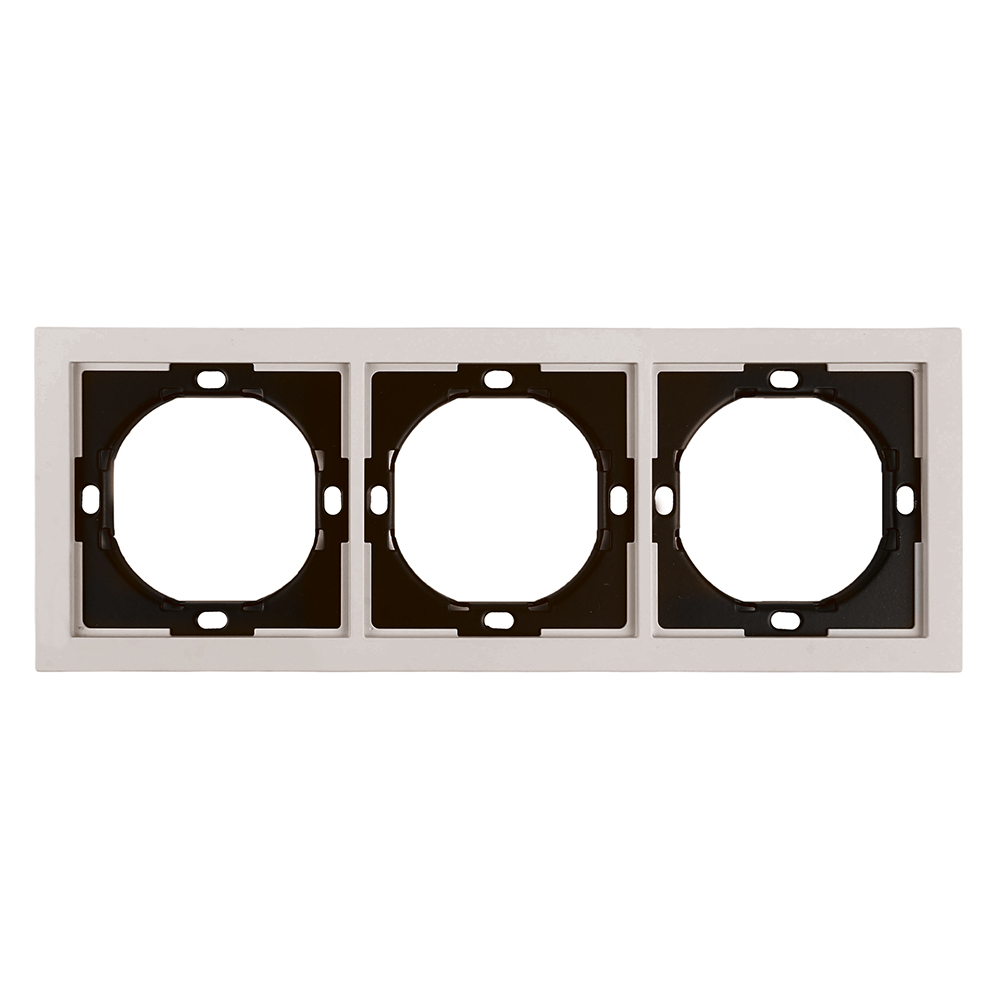 Рамка 3-местная Stekker Мия PFR00-3003-08 пудровый жемчуг 50488 в Санкт-Петербурге