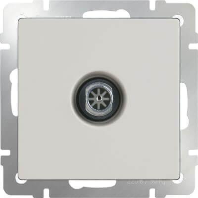 ТВ-розетка Werkel оконечная слоновая кость WL03-TV-ivory 4690389046285 в Санкт-Петербурге