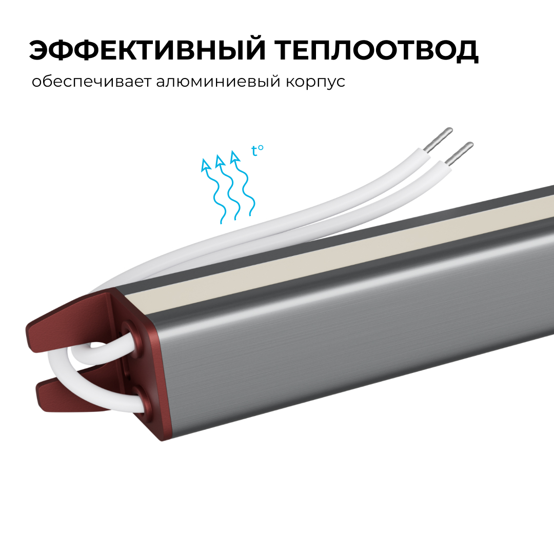 Блок питания Apeyron 24В 36Вт 200-264В 1,5А IP67 03-187 в Санкт-Петербурге
