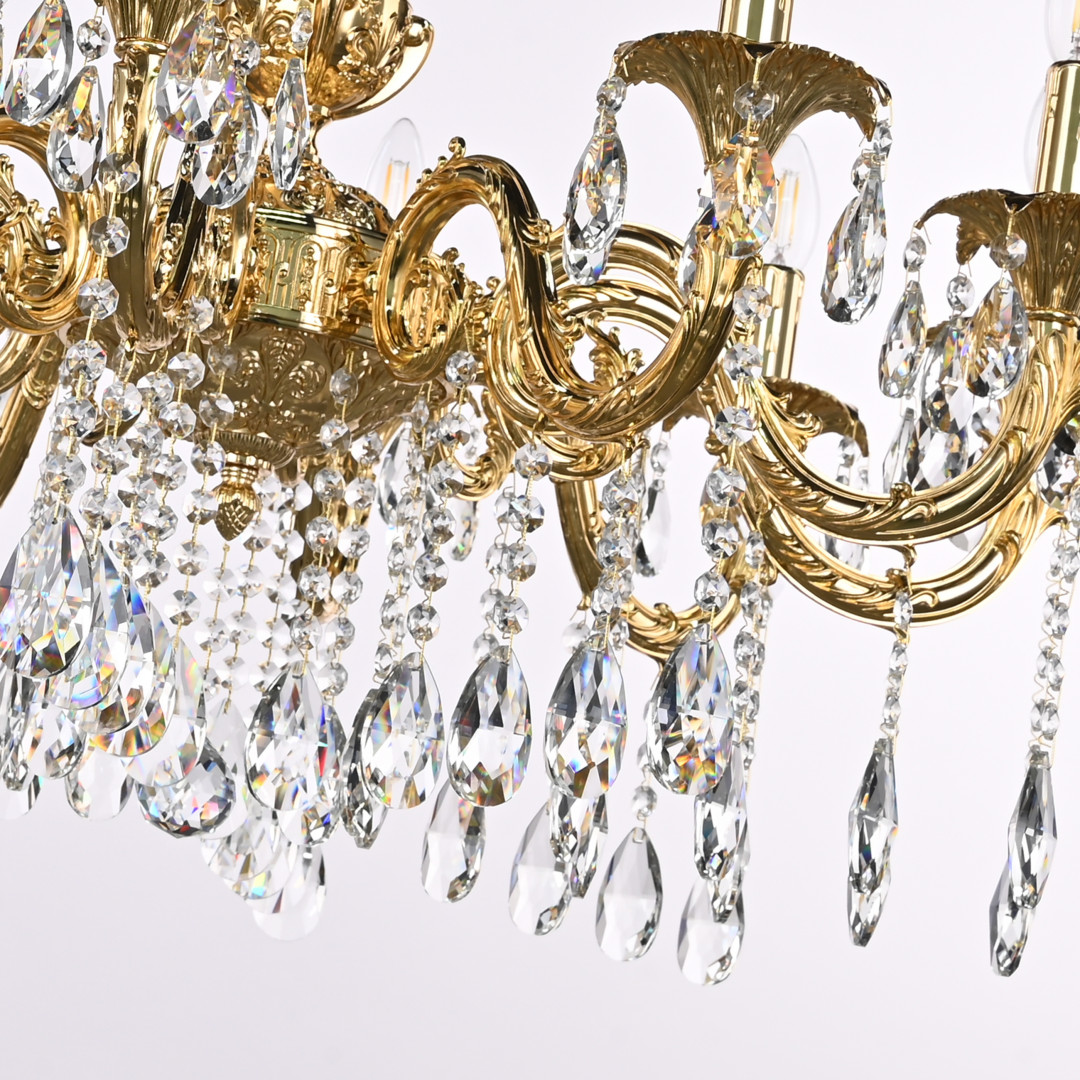 Подвесная люстра Bohemia Ivele Crystal AL79101/10/250 A G в #REGION_NAME_DECLINE_PP#