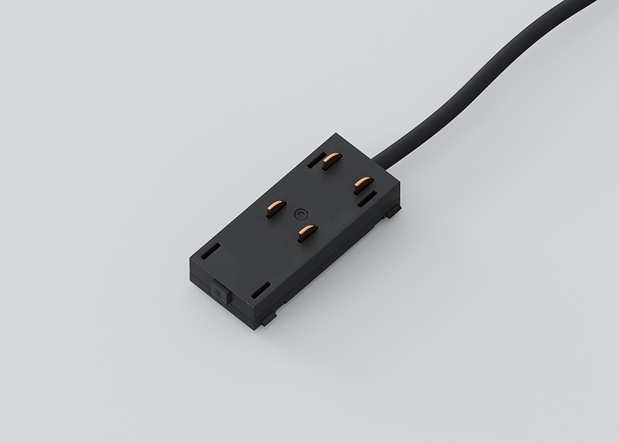 Коннектор Luminotti Slimline L.200.1.BK в Санкт-Петербурге