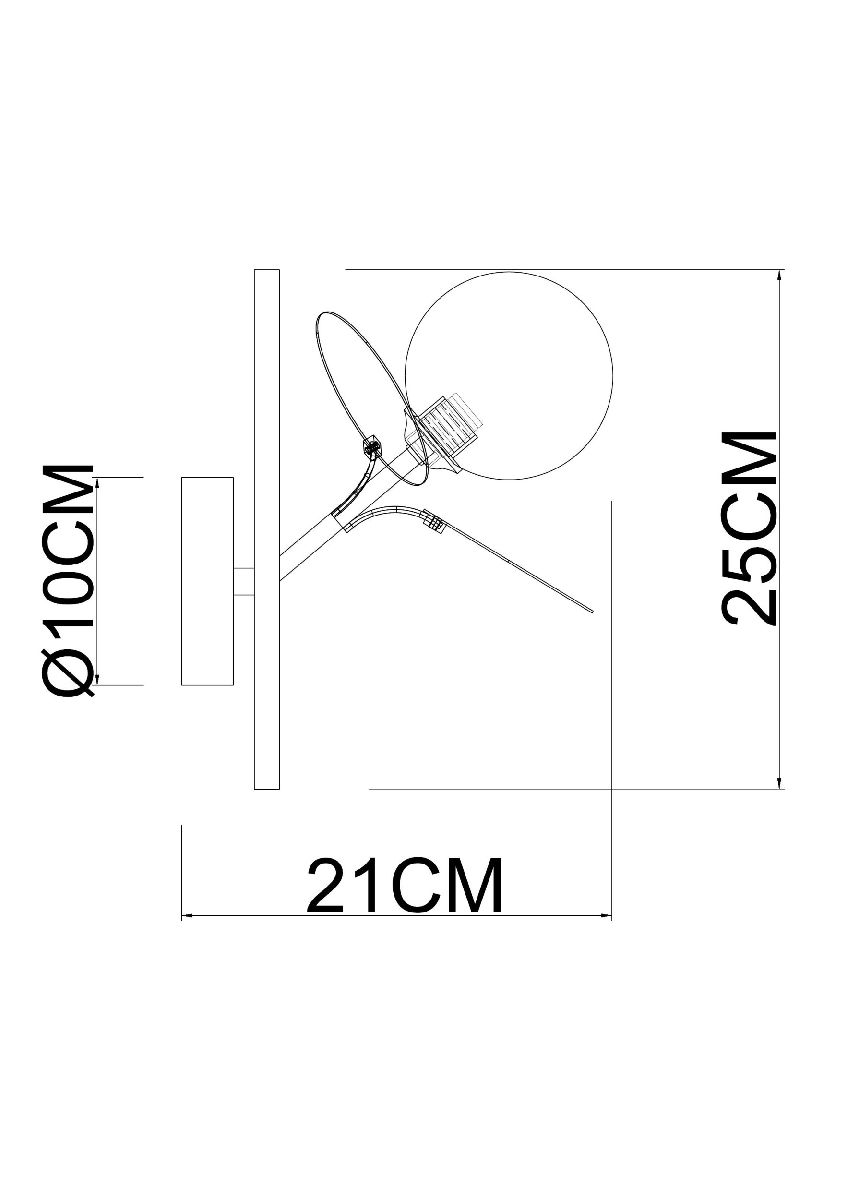 Бра Arte Lamp Peacock A1369AP-1MD в Санкт-Петербурге