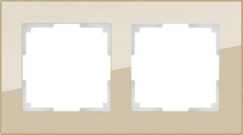 Рамка Werkel Favorit на 2 поста шампань WL01-Frame-02 4690389122965 в #REGION_NAME_DECLINE_PP#