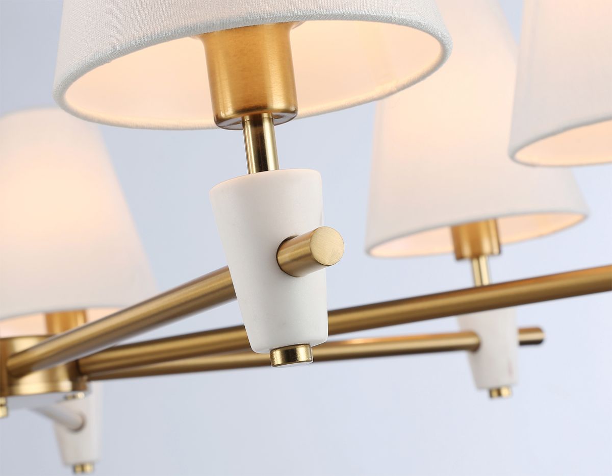 Люстра на штанге Ambrella Light High Light Ceramo Classic LH75045 в #REGION_NAME_DECLINE_PP#