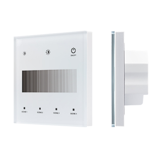 Сенсорная панель Arlight SMART-DALI-301-11-1G-4SC-DT6 Белая (230V, встраиваемая, 2.4G) (IARL, IP20 Пластик) 046561 в #REGION_NAME_DECLINE_PP#